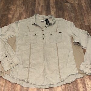 Harley-Davidson Women's‎ 1/4 Button Down Shirt size 2W